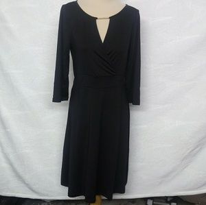 Avon Keyhole Flounce Party Dress